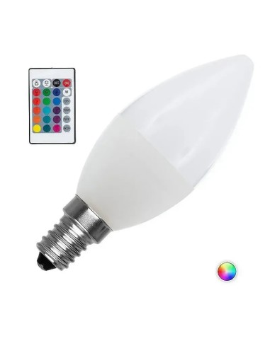 copy of Bombilla LED E14 Filamento Vela C35 4W (Cálida y Neutro) - 4