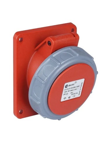 Base cuadro inclinada 3P+N+T 16A IP67 380/415V - 2