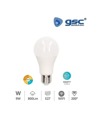 Bombilla LED Estándar Inteligente 9W Regulable en Intensidad y Temperatura - 1