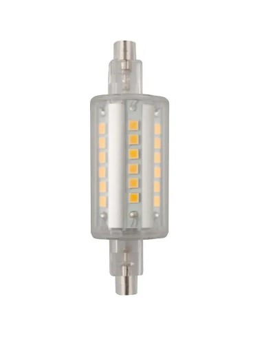 Bombilla LED matel lineal 360º 78mm 6W (Fría, Cálida) - 1