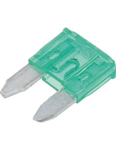 Mini fusible de lámina verde para automoción 30A 32V - 1