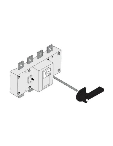 Seccionador de corte en carga 3P 160A 750V con mando en puerta - 2