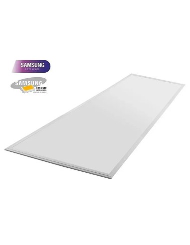 Panel LED Samsung aluminio blanco 30X120CM 40W (Fría, Neutra) - 1