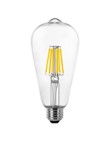 Bombilla LED Matel Filamento E27 Pera 4W (Fría, Cálida)