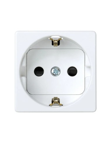 Enchufe bipolar seguridad blanco Simon 27472-65 16A 250V - 1