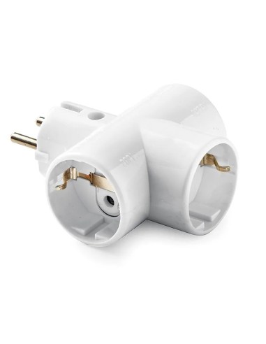 Adaptador enchufe triple TT 16A 250V Famatel 1303 - 1