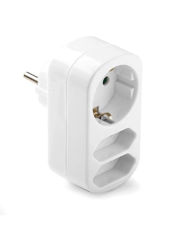 Adaptador triple 10/16A 250V Famatel 1314 - 1