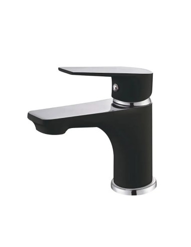 Grifo monomando lavabo negro Artic - 1