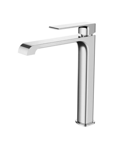 Grifo Monomando Lavabo Alto Cromo Baltic Artic - 1