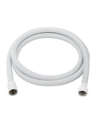 Flexo Ducha Acero Inoxidable Blanco 1,8M Artic - 1