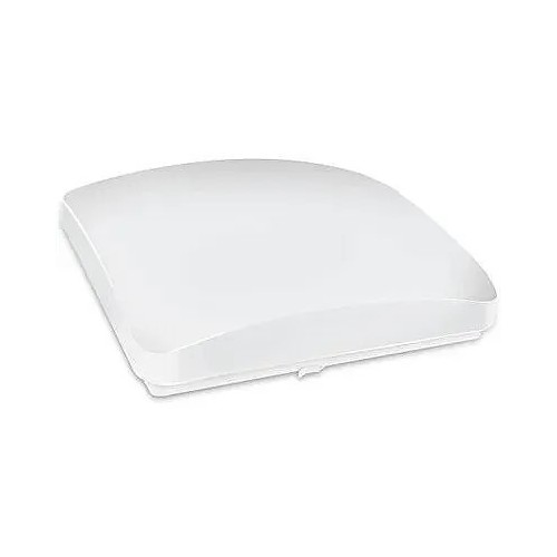Plafón LED Superficie Matel Cuadrado Blanco 12W Neutra - 1