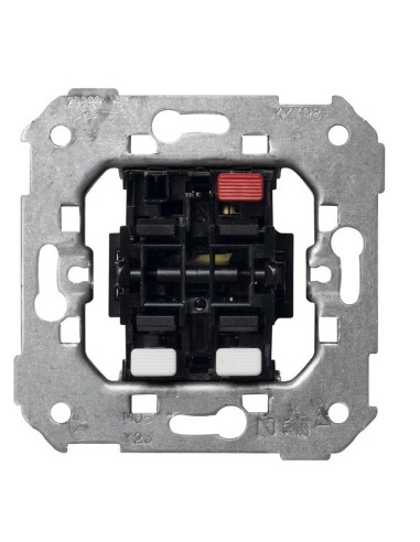 Doble Interruptor Unipolar embornamiento rápido Simon 75398-039 - 1