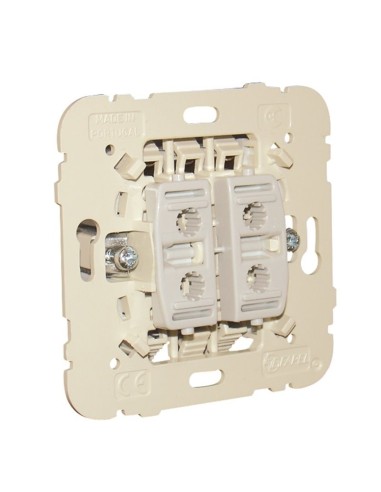 Doble Interruptor de Persianas 10AX 21290 Mec 21 Efapel - 1