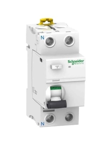 Interruptor Schneider Diferencial A9R81240 2 Polos 40A 30mA AC - 1