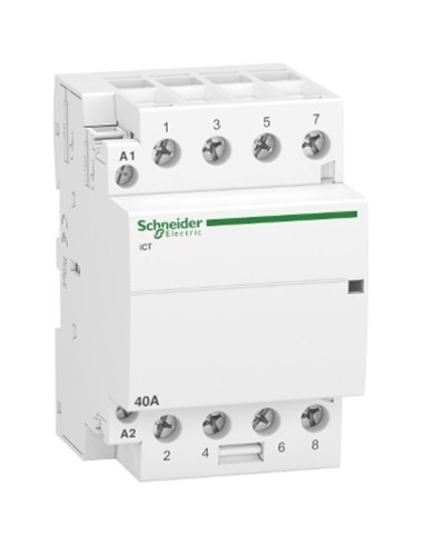 Contactor Schneider Modular ICT 63A 4NA A9C20864 230V AC - 1