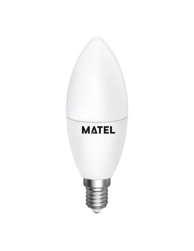 Bombilla LED E14 Vela Regulable 7W C37 Matel - 1