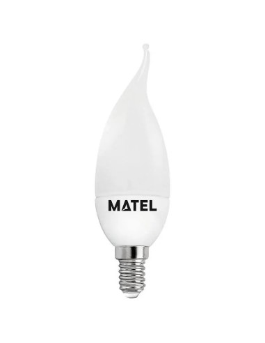 Bombilla LED E14 Vela Flama 5W 500 lm C37 Matel - 1