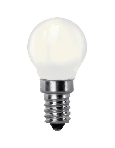 Bombilla Filamento LED E14 Opal G45 4W Matel - 1