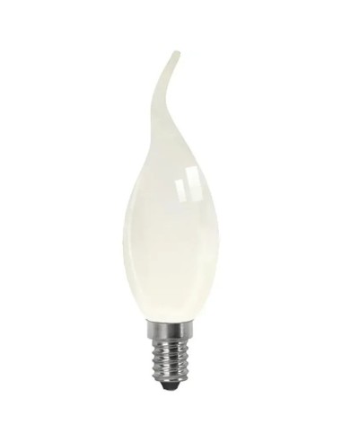 Bombilla Filamento LED E14 Vela Flama Opal 4W C37 - 1