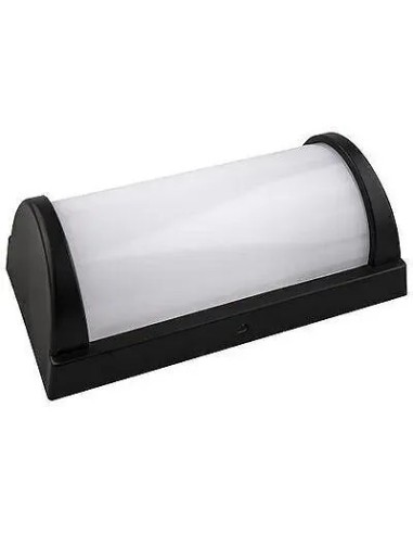 Plafón LED Exterior Rectangular Negro 20W IP65 Matel - 1