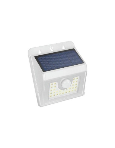 Aplique de Pared Exterior Solar LED Blanco Sensor 4W IP65 Korpass - 1