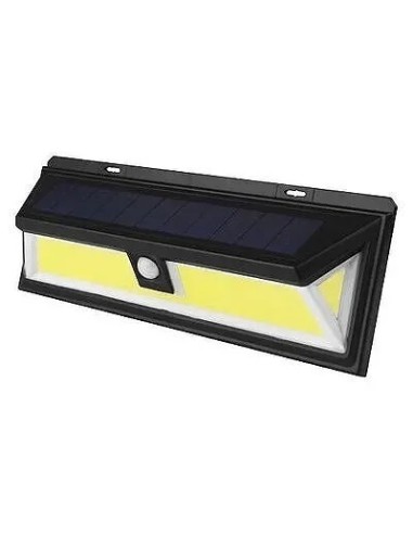 Aplique Solar LED Rectangular COB Sensor 20W IP65 Korpass - 1