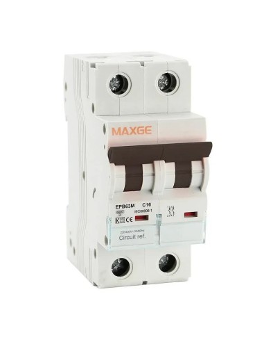 Automático Magnetotérmico 10-63A 2P corriente continua 500V Maxge - 1