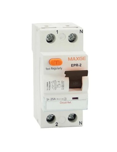 Diferencial Superinmunizado Maxge 2 Polos 25-63A 30mA 10kA - 1