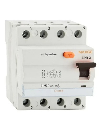 Diferencial Superinmunizado de Disparo Selectivo 4P 40-63A 300mA Maxge - 1