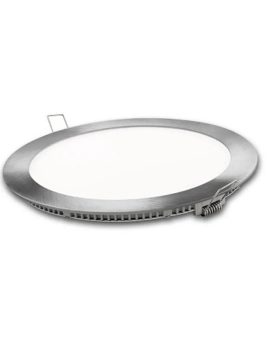 Downlight LED Circular Empotrable Plata 3W Corte Ø75mm de Matel - 1