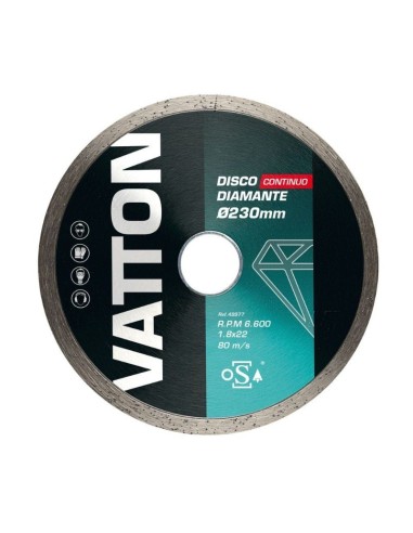 Disco de Corte Segmentado Diamante Osa Vatton 230x1,8MM