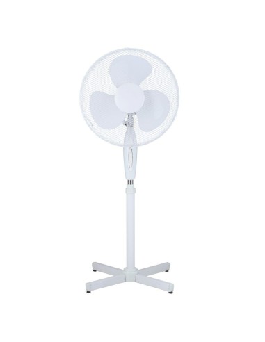 Ventilador de Pie 45W Blanco 3 Velocidades Giro 180º Kuken