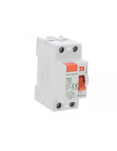 Interruptor Diferencial 2 Polos 40A 300mA RKN Clase AC LS Electric