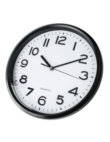 Reloj Analógico Cuadrado Negro Kuken con Alarma 82x82x38MM