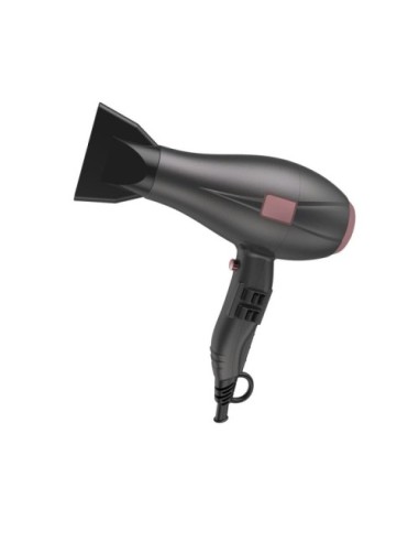 Secador de Pelo Profesional Iónico 2400W Gris/Rosa Kuken