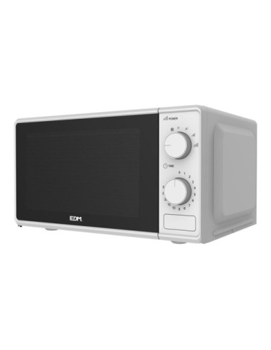 Microondas EDM 20L 700W Blanco Modelo 2024