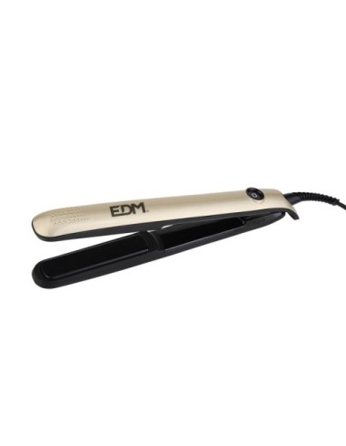 Plancha para Cabello Profesional Dorado / Negro 33W EDM 07596