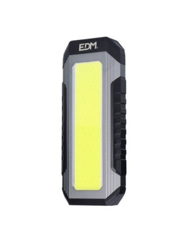 Linterna LED COB Recargable Profesional EDM de Aluminio 10W 36120