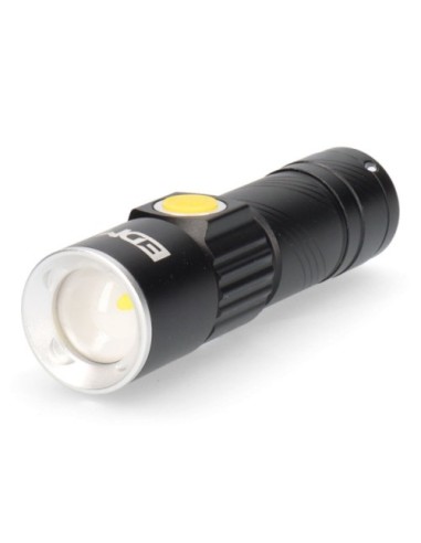 Mini Linterna Profesional EDM con Zoom 1 LED Recargable