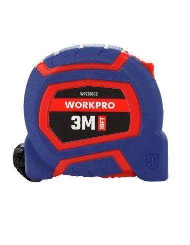 Flexómetro Workpro Enrollable 3 Metros x 16 mm 21006