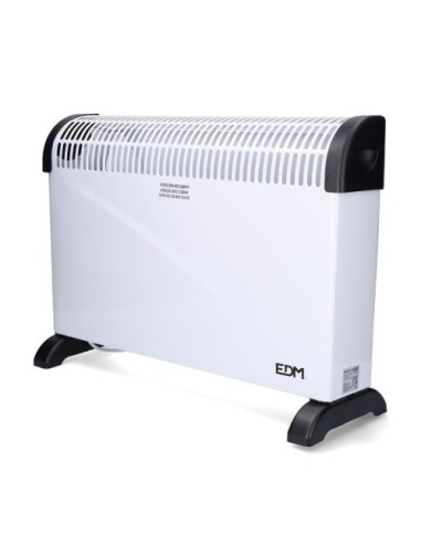 Convector de Aire EDM Turbo 2000W 07134 Ajustable