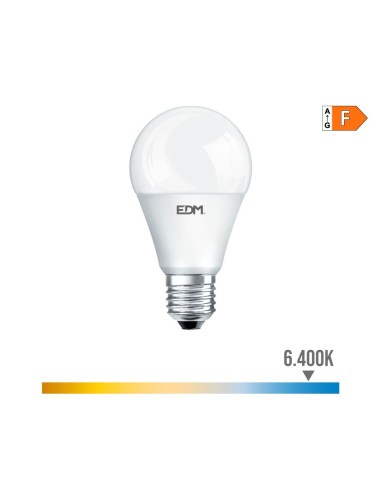 Bombilla LED E27 Estándar 7W 600lm EDM