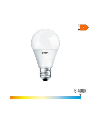 Bombilla LED E27 12V AC/DC Estándar A60 10W 1020lm EDM