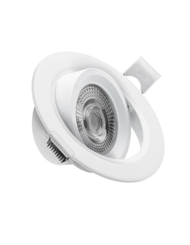 Foco Downlight LED Orientable Empotrable PC Blanco 7W CCT