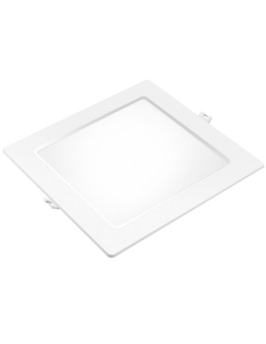 Downlight LED Cuadrado Empotrable 18W PC Matel Corte Ø170/205mm