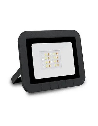 Proyector LED Matel RGB negro de 20W IP66 - 1