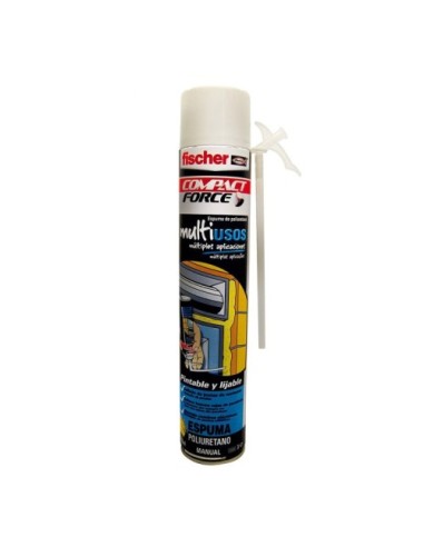 Espuma Poliuretano Multiusos Manual 700ML Fischer