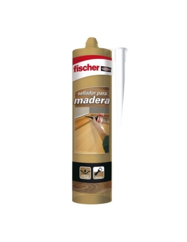 Sellador Adhesivo Madera Roble Fischer 310ML 98696