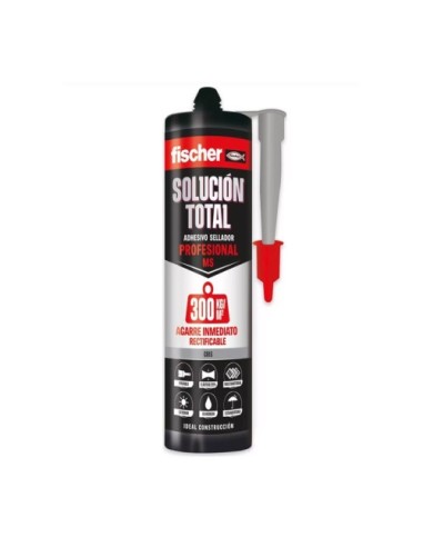 Solución Total Ultra Agarre Blanco 290ML Adhesivo Sellador Fischer