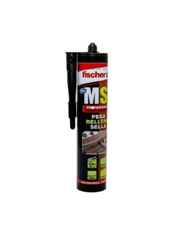 Sellador Adhesivo MS Profesional Marrón 290ML 540329 Fischer